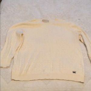 Cream sweater